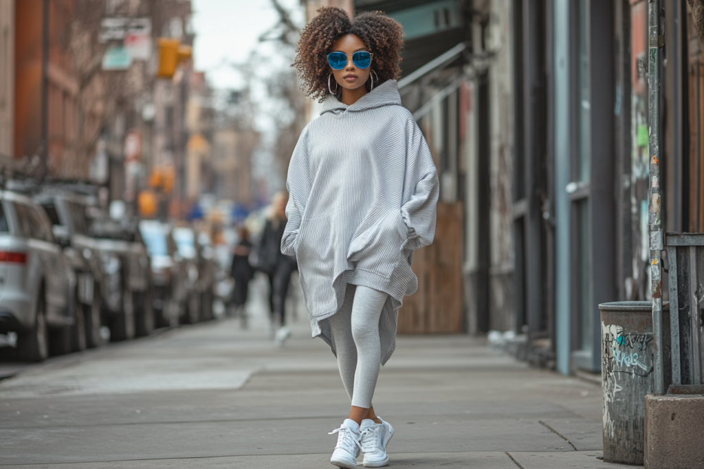 Womens casual oversized hoodie