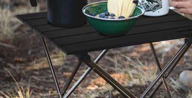 TREKOLOGY's Fold-Up Camping Side Table