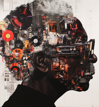 Bold experimental art piece