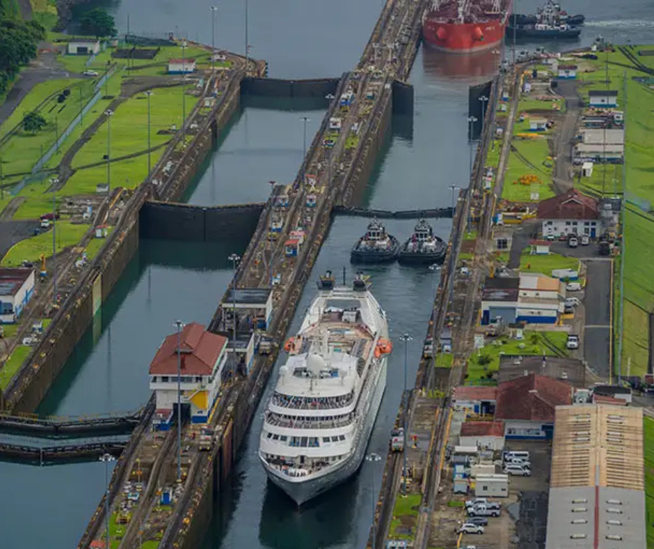 Panama canal cruise